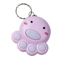 thumbnail image 1 of Limei Fidget Toys Stress Relief Hand Toys, Mini Cat Paw Push Fidget Toy Keychain Keyring for Kids Adults, Mini Fidget Sensory Toys Stocking Filler, Fidget Game Keychain with Light Music, 1 of 2