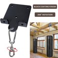 thumbnail image 1 of Limei Heavy Punching Boxing Bag Hanger Wall-Mounted Hook Rustproof Strong Load-bearing 360-Degree Rotation Wall Ceiling Mount Wood Beam Hook Kit, 1 of 7