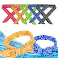 thumbnail image 1 of Limei Ice Cool Scarf Neck Wrap Headband Bandana Cooling Scarf for Outdoor Activities (Green), 1 of 7