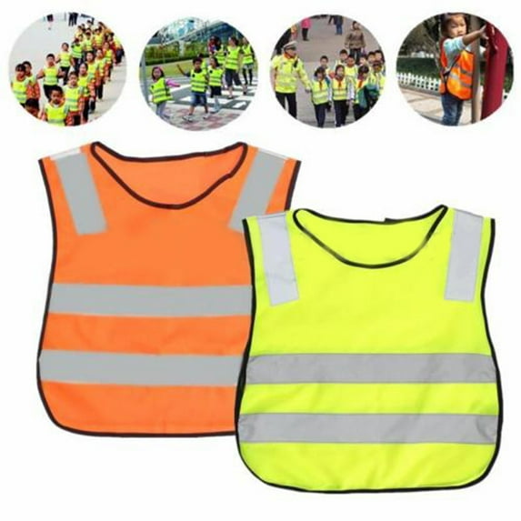 Limei Kids High Visability Safety Vest School Children Reflective Vest Small Jacket