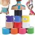thumbnail image 1 of Limei Kinesiology Tape 1 Roll Tape for Pain Relief, Injured Muscle Support - Therapeutic Sports Tape Stabilizes Knee, Muscle & Joints (1" x 16.4 Feet), 1 of 7