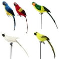 thumbnail image 1 of Limei Lifelike Artificial Birds Parrot Model for Outside Decoration Craft Shoulder Prop, 17.8" Long, Red, 1 of 7