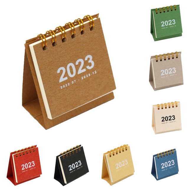 Limei Mini Portable Desk Calendars from Jul 2022 Dec 2023 Minimalist 2
