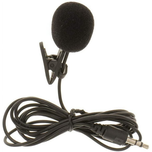 Limei Mini lavalier Lapel Tie Clip-on 3.5mm Jack Condenser Collar Microphone for Belt Pack Mic System,Voice Amplifier,Teachers, Speakers,Coaches,Presentations,Tour Guides