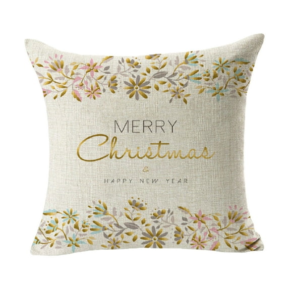 Limei Pillow Case Soft Christmas Tree Pattern Decorative Pillowslip Home Decor Fashion for Home