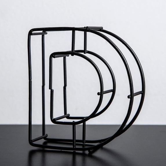 Limei Practical Alphabet Statue Clear Texture for Desktop No Odor