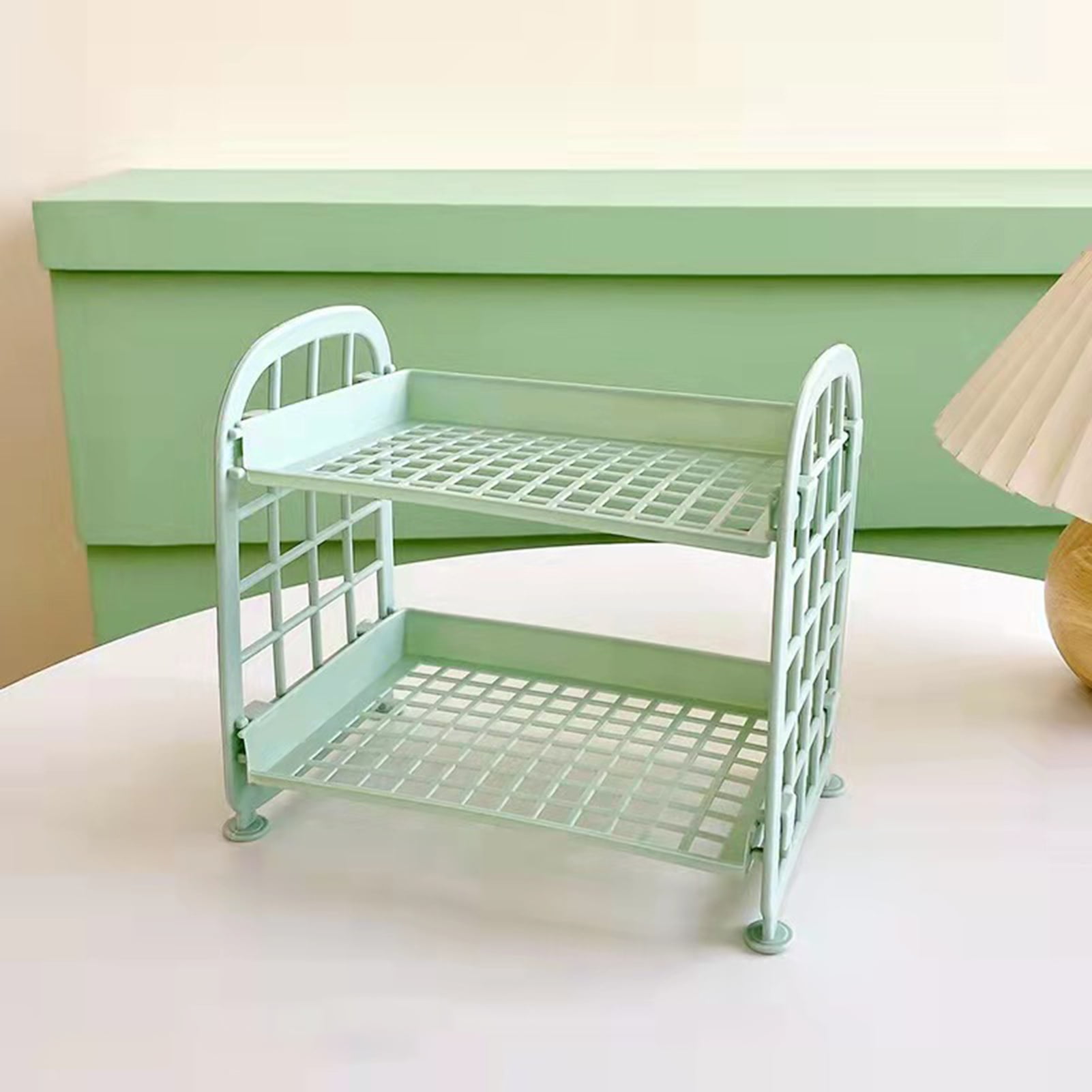 Limei Practical Desk Storage Rack Hollow-out Design for Housekeeping ...