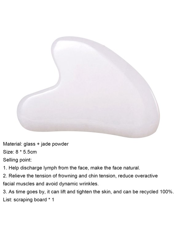 Practical Guasha Stone Reusable for Face Relieve Face Tension