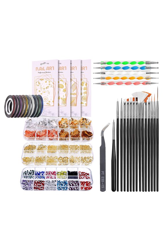 Practical Nail Pen Kit Multifunctional for Beauty Fun
