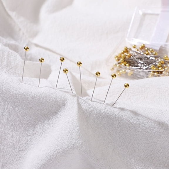 Limei Practical Stitching Pins Lightweight Wedding Gadgets Round Top