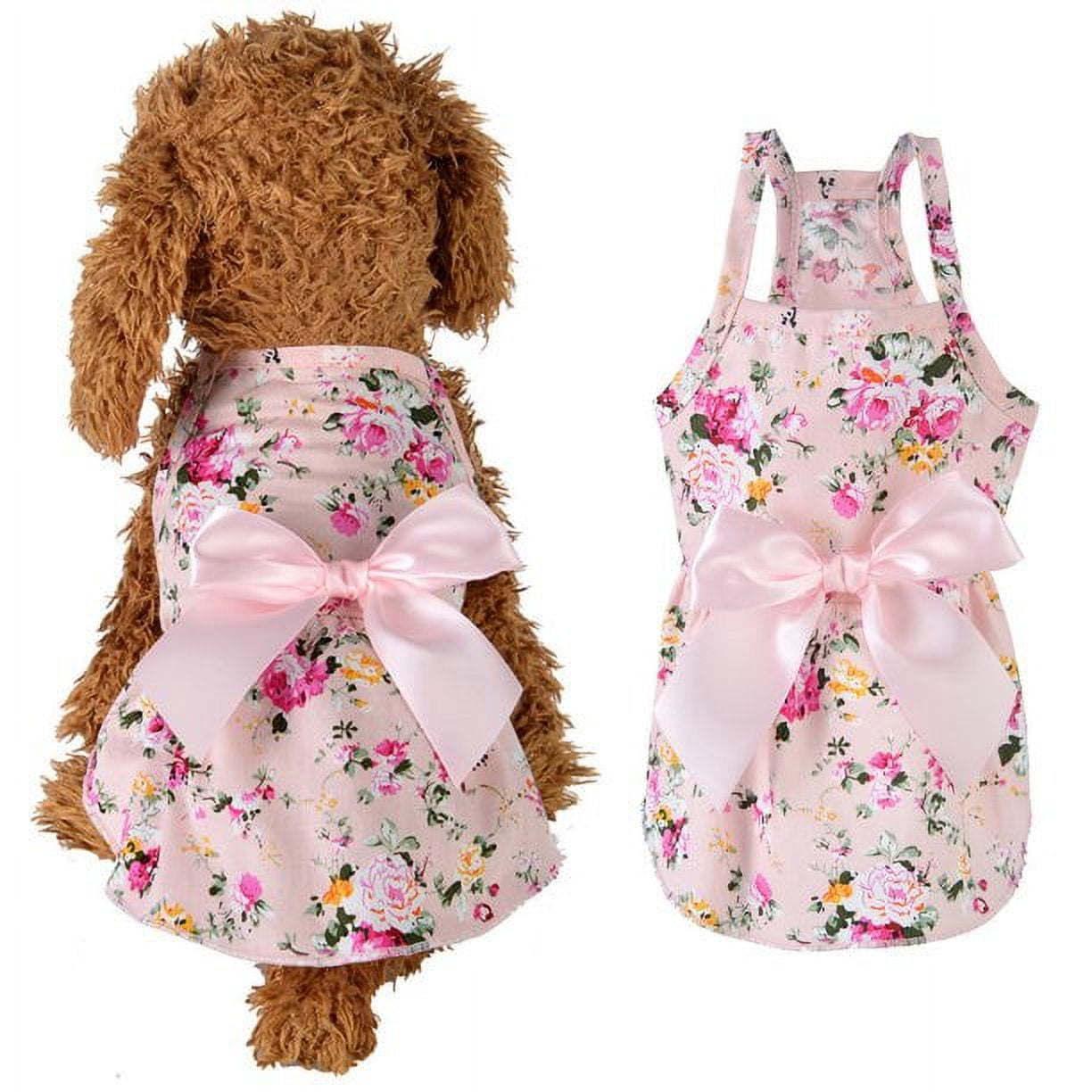 Puppy Love In Lilacs Doggie Dress