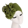 thumbnail image 1 of Limei Simple Beanie Headwrap All Match for Party Large Flower, 1 of 7