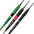 thumbnail image 1 of Limei Slip Bobbers Fishing Floats and Bobbers Wooden Fishing Slip Bobbers for Crappie Panfish Bass Trout Pike Balsa Crappie Tackle Accessories (Green), 1 of 7