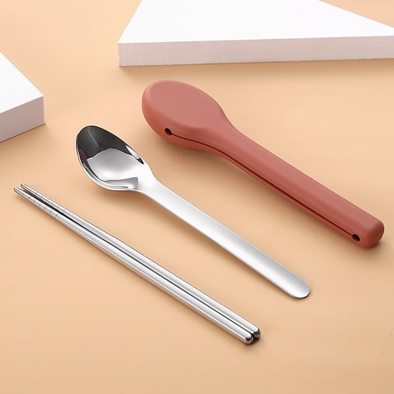Limei Small Utensils Set Anti-rust for Outdoor Comfortable Grip