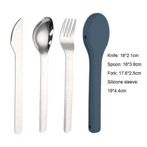 Limei Small Utensils Set Anti-rust for Outdoor Comfortable Grip