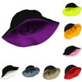 thumbnail image 1 of Limei Solid Color Reversible Bucket Hat Cotton Summer Travel Outdoor Cap, 1 of 7