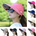 thumbnail image 1 of Limei Sun Hats for Women Wide Brim Sun Hat UV Caps Floppy Beach Packable Visor (Black), 1 of 7