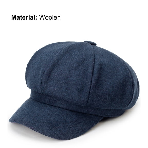 Limei Trendy Painter Hat Decorative for Fall Winter Lightweight