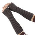 thumbnail image 1 of Limei Trendy Winter Mittens Breathable for Work Half Finger, 1 of 7