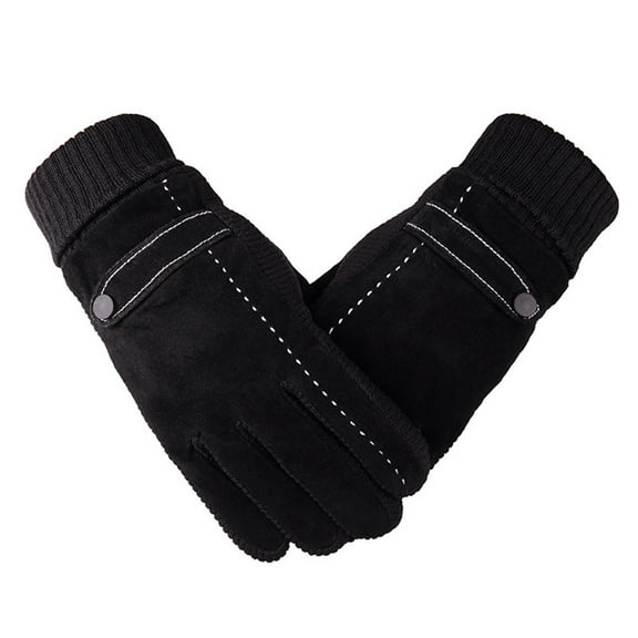 Limei Useful Stitching Gloves Thermal for Camping Windproof