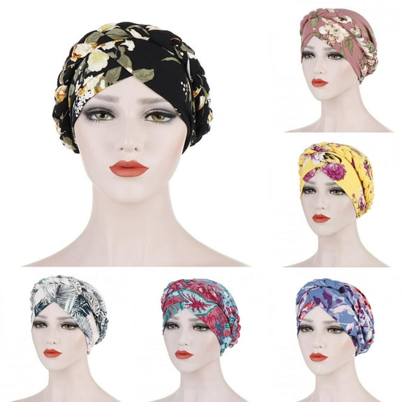 Limei Women Turban Head Wrap Pre-Tied Bonnet Beanie Hat Sleeping Cap Headwrap