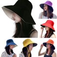thumbnail image 1 of Limei Womens Large Bucket Hats UV Sun Beach Hiking Hat Outdoor, 1 of 7