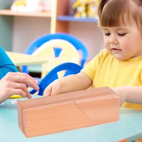 Limei Wooden Brain Teaser Secret Opening Puzzle Box Handmade 3D Brain Teaser Puzzle Magic Wooden Mysterious Box Gift Box Cube Game Box IQ Toys