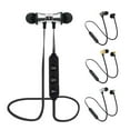 thumbnail image 1 of Limei XT11 Wireless Headphones, Bluetooth 5.0 IPX7 Waterproof 5 Hours Playtime Bluetooth Headphones, with Magnetic Connection, Sports Earphones for Running Built-in Mic (Golden), 1 of 7