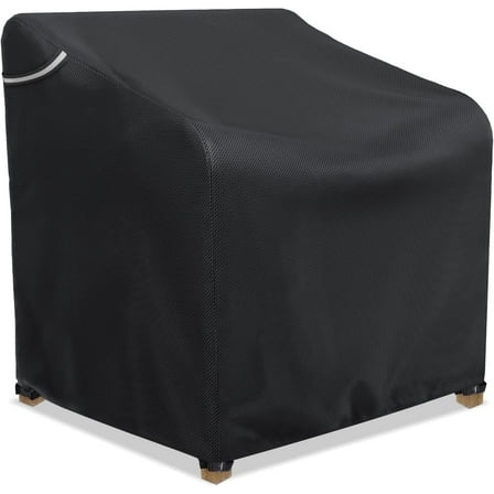 Limerenc Patio Outdoor Chair Cover 1 Pack, Outdoor Furniture Cover Waterproof Suitable for Lawn Lounge Seat, Wicker, Swivel, Rocking Chairs, 32"Dx37"Wx36"H