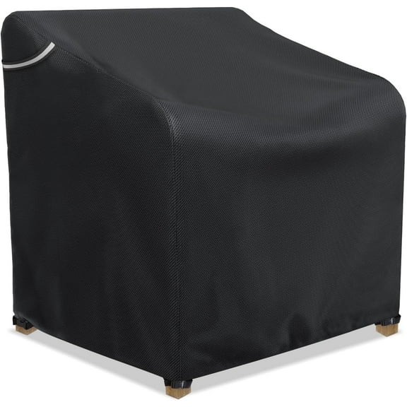 Limerenc Patio Outdoor Chair Cover 1 Pack, Outdoor Furniture Cover Waterproof Suitable for Lawn Lounge Seat, Wicker, Swivel, Rocking Chairs, 32"Dx37"Wx36"H