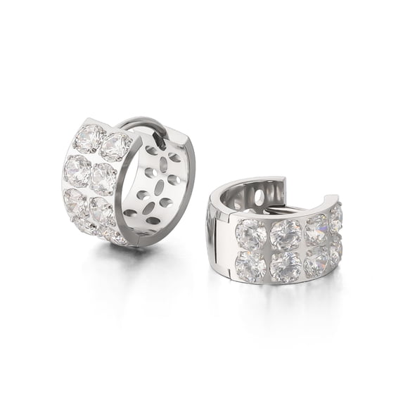 Limerencia G23 Pure Titanium Ear Huggie Hoops Earrings for Sensitive Ears Hypoallergenic