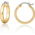 thumbnail image 1 of Limerencia G23 Pure Titanium Hypoallergenic Hoop Earrings for Women Sensitive Ears (20mm, Gold), 1 of 6