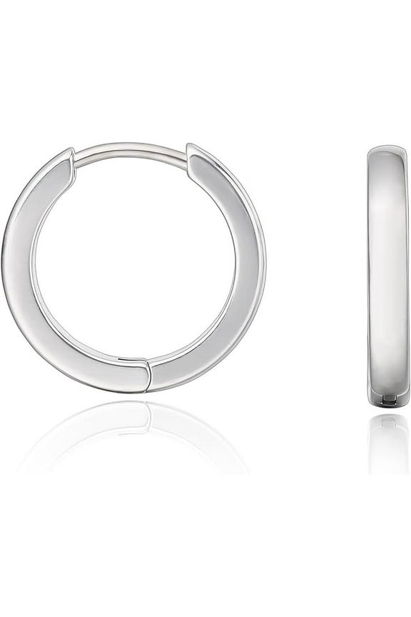 Limerencia G23 Pure Titanium Hypoallergenic Hoop Earrings for Women Sensitive Ears