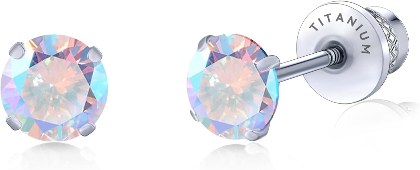 Lierencia G23 Pure Titaniu Earrings For Woen, F136 Iplant Grade