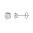 thumbnail image 1 of Limerencia Hypoallergenic G23 Titanium Earrings For Sensitive Ears, Simulated Diamonds (Aurora Borealis), 1 of 10