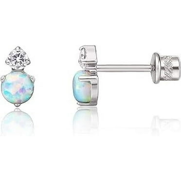 Limerencia Hypoallergenic G23 Titanium Screw Back Earrings Piercing Post for Women and Men Sensitive Ears