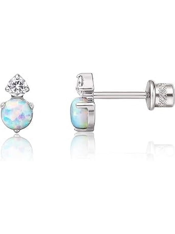 Limerencia Hypoallergenic G23 Titanium Screw Back Earrings Piercing Post for Women and Men Sensitive Ears