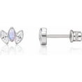 thumbnail image 1 of Limerencia Hypoallergenic G23 Titanium Screw Back Earrings Piercing Post for Women and Men Sensitive Ears, 1 of 7