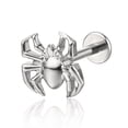 thumbnail image 1 of Limerencia Hypoallergenic Titanium ASTM F136 Flat Back Internal Thread Stud Earring for Men and Women, 1 of 6