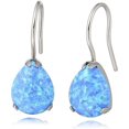 thumbnail image 1 of Limerencia Hypoallergenic Titanium Jewelry Water Drops Cubic Zirconia/Opal Earrings for Sensitive Ears Women, 1 of 6
