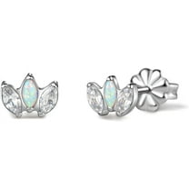 Limerencia Pure Titanium Hypoallergenic Earrings Crown Zirconia Implantable Grade For Sensitive Ears