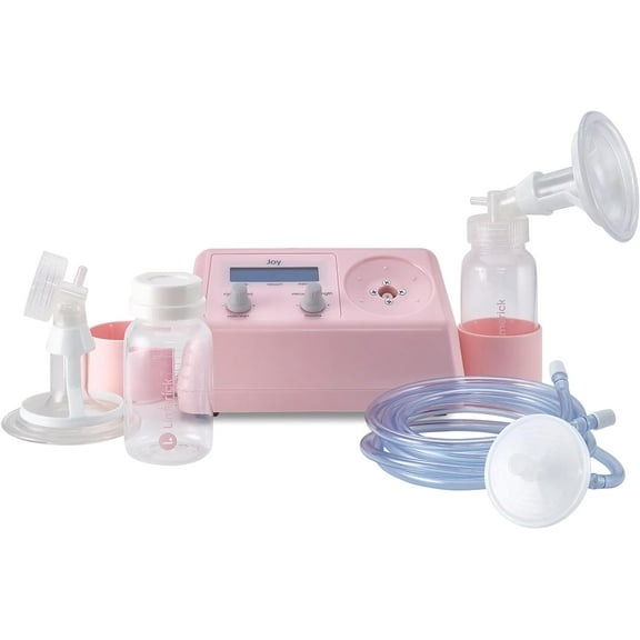 Limerick Joy Standard Digital Breast Pump, Hospital Grade Compression & Vaccum Technology, Dual Soft Silicone Breast Cups, Digital Display