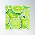 thumbnail image 1 of Limes Poster Wall Art, Modern Wall Decor For Living Room Bedroom, 24x24 UNFRAMED, 1 of 3