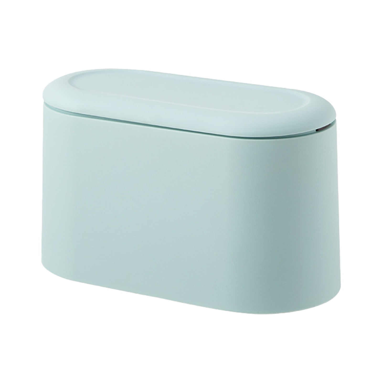 Limescale Remover Mini Desktop Wastebasket With Lid Small Countertop