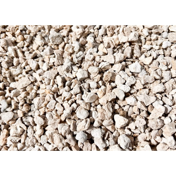 Limestone Pea Rock: Succulent, Bonsai, Terrarium Filler for Indoor/Outdoor Decor Size: 5 LBS