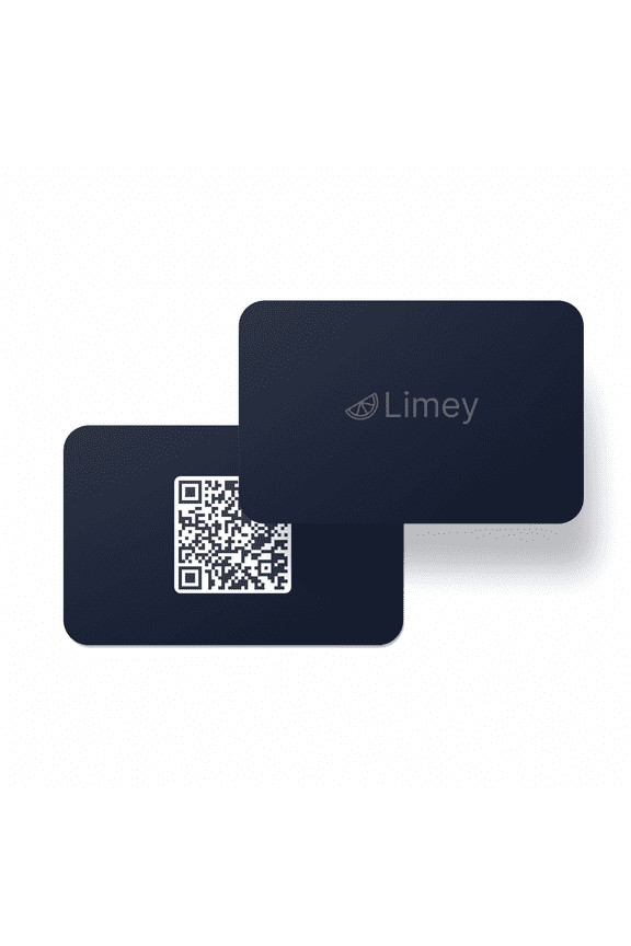 Card - Digital Business Card - Matte Finish | NFC + QR | Tap & Connect