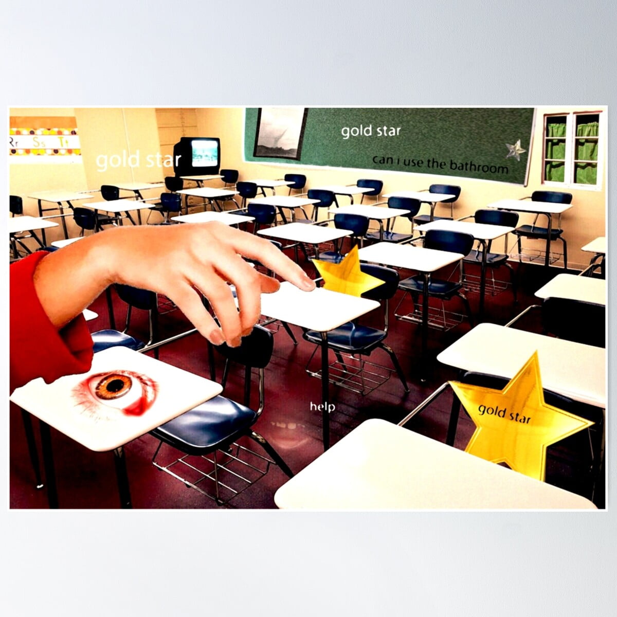 Liminal Classroom Poster Wall Art, Modern Wall Decor For Living Room ...