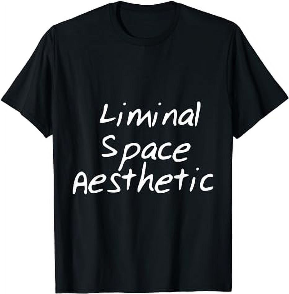 Liminal space aesthetic minimalism synth vaporwave brittle t shirt