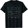 thumbnail image 1 of Liminal Space Empty Dead Ghost Mall Creepy Spooky Aesthetic T-Shirt, 1 of 3
