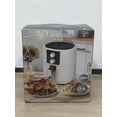 thumbnail image 1 of Limitech Air Fryer Pro 4-in-1, Supports Air Fry, Grill, Bake, Reheat, Features Hot Air Circulation Technology for Crispy & Tender Results, Includes Nonstick Basket, Compact Design, Black, 1 of 5